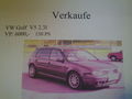 Verkaufe Golf 4 V5 2.3l 69608164