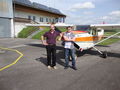 Fliegen mit meinen Onkel mit Pilot Herrn 73578259